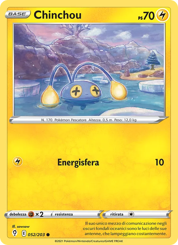 Chinchou – Evoluzioni Eteree 52