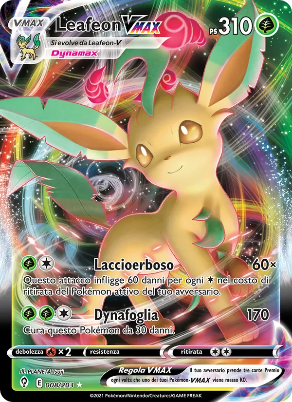 Leafeon VMAX – Evoluzioni Eteree 8