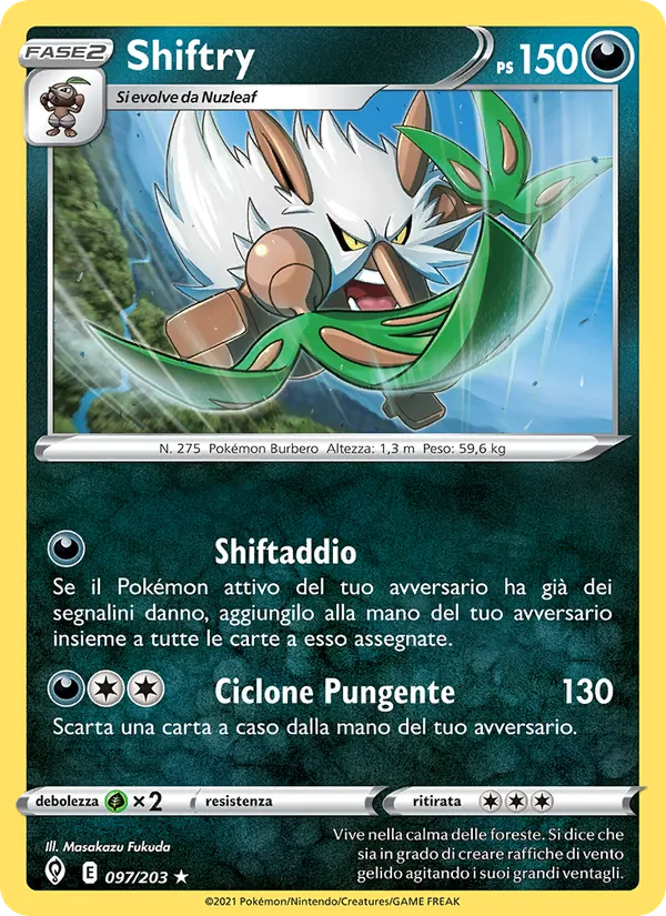 Shiftry – Evoluzioni Eteree 97