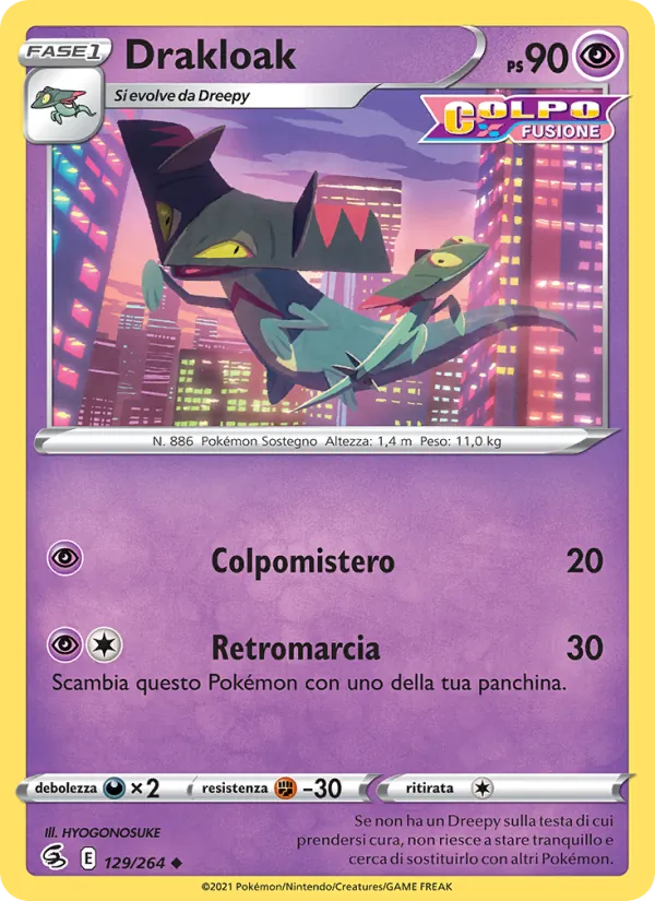 Drakloak – Colpo Fusione 129