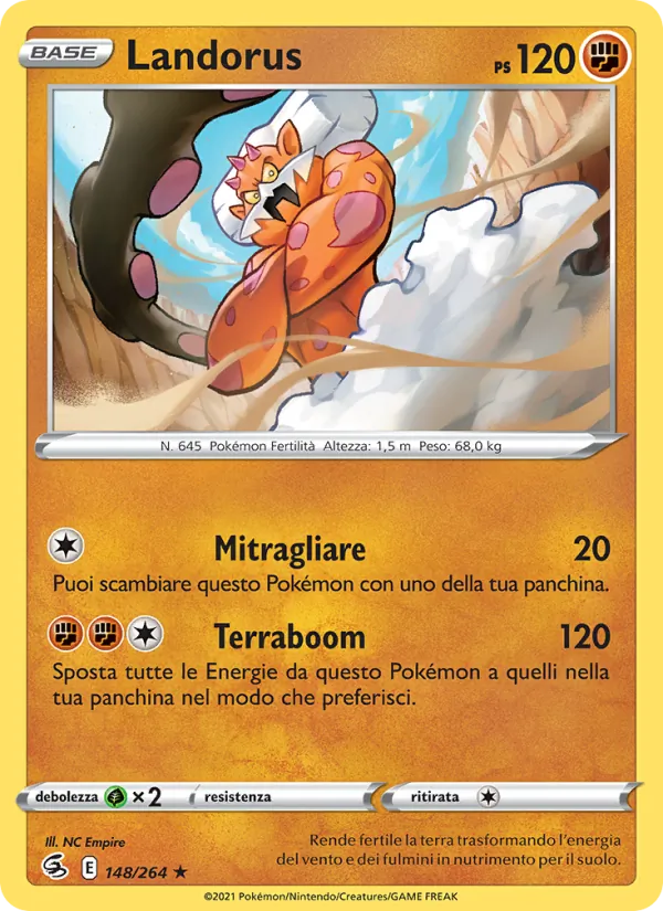Landorus – Colpo Fusione 148