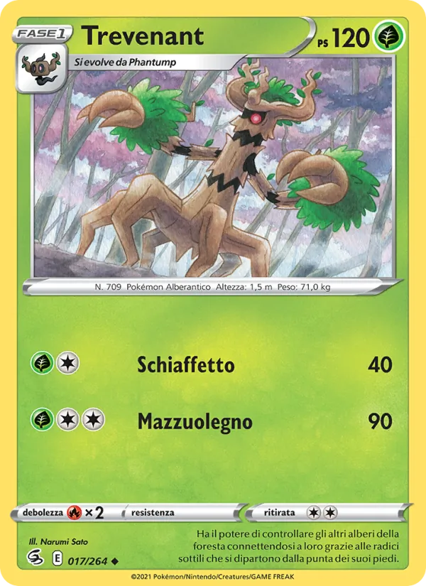 Trevenant – Colpo Fusione 17