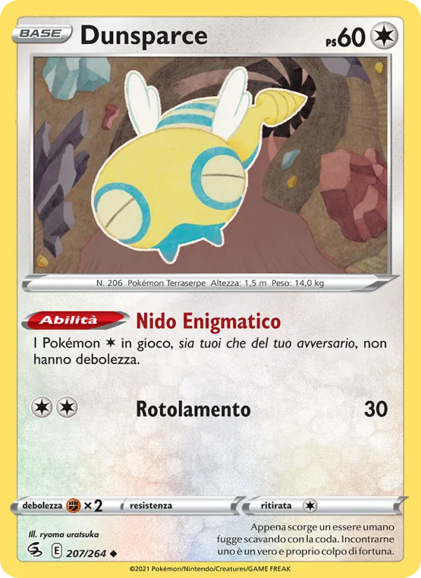 Dunsparce – Colpo Fusione 207