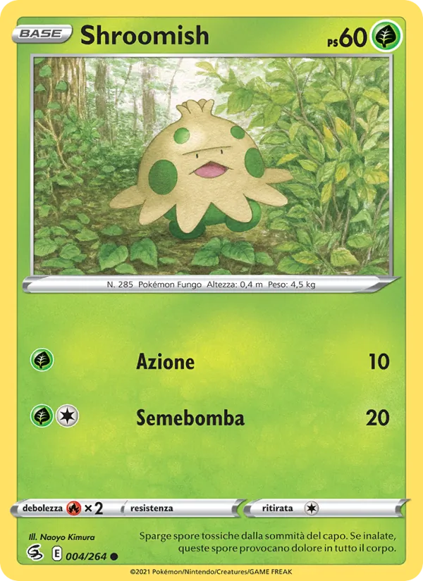 Shroomish – Colpo Fusione 4