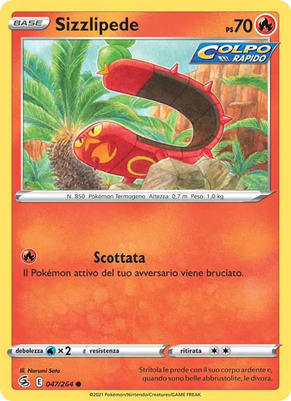 Sizzlipede – Colpo Fusione 47