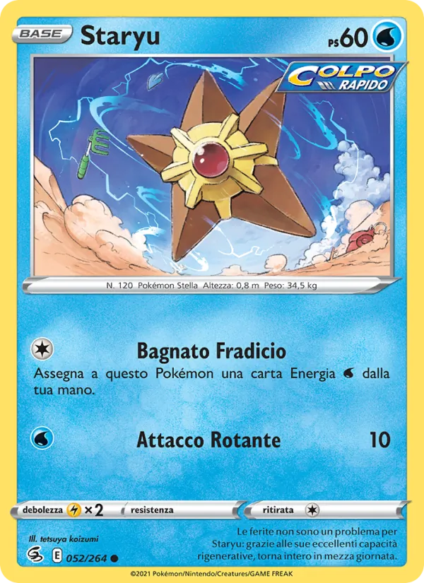 Staryu – Colpo Fusione 52