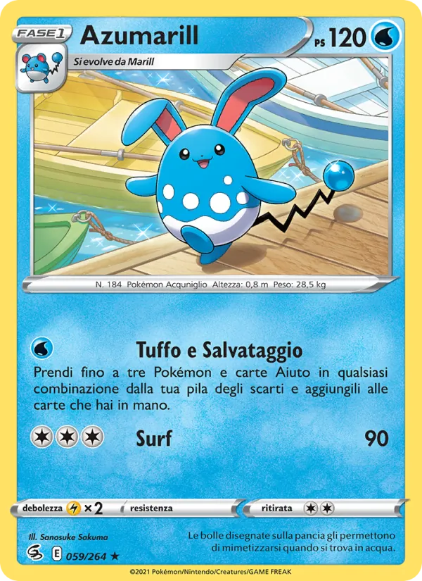 Azumarill – Colpo Fusione 59