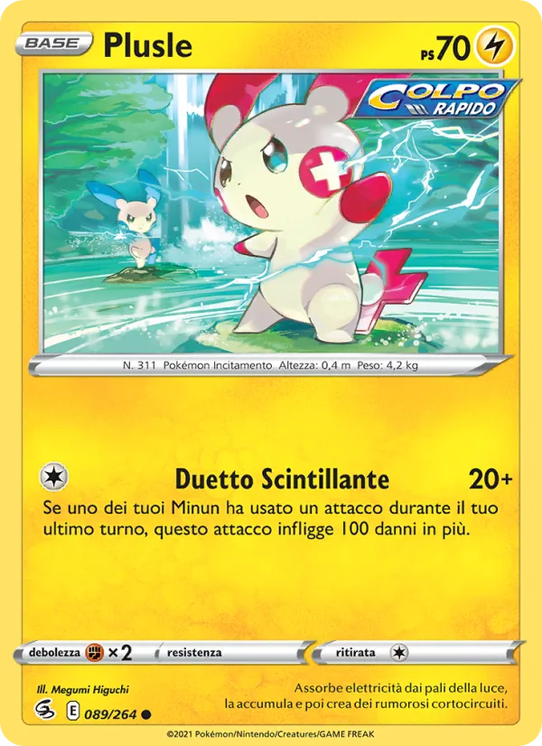 Plusle – Colpo Fusione 89