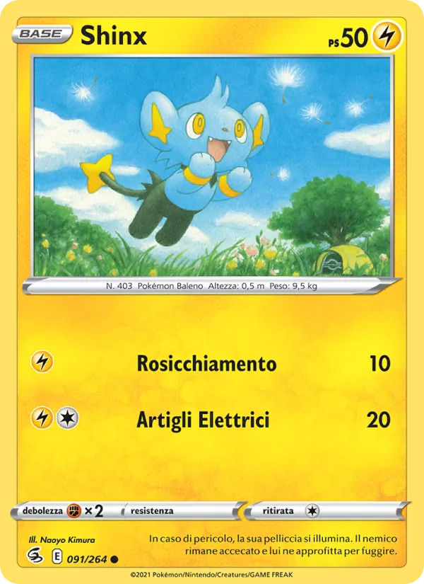 Shinx – Colpo Fusione 91