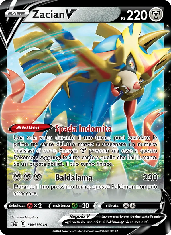 Zacian V – SPSC Promo SWSH018