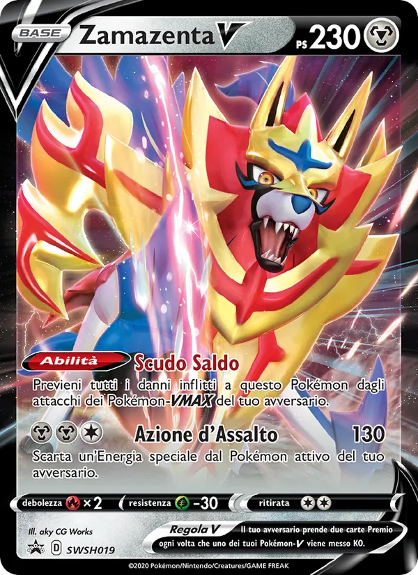 Zamazenta V – SPSC Promo SWSH019