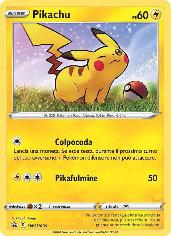 Pikachu – SPSC Promo SWSH039