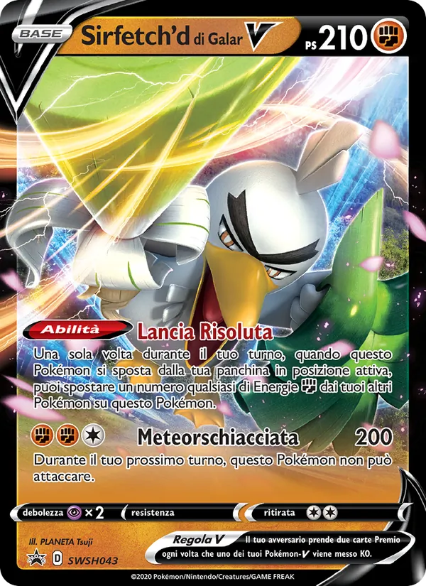Sirfetch'd di Galar V – SPSC Promo SWSH043