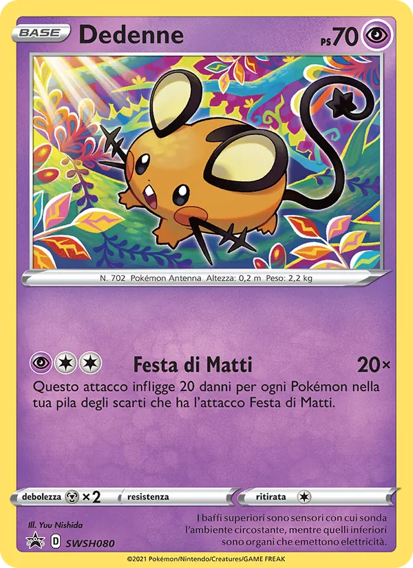 Dedenne – SPSC Promo SWSH080