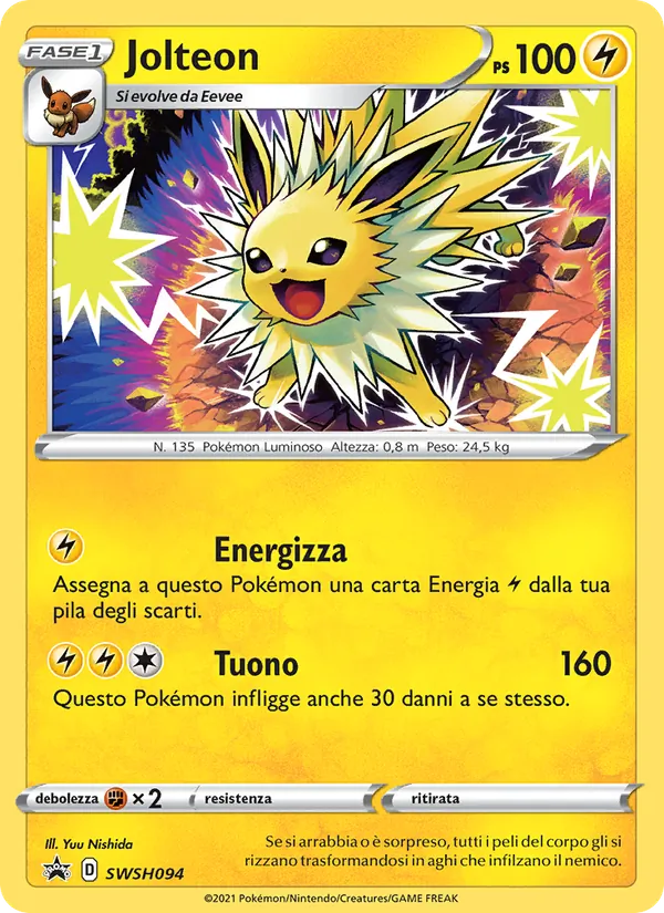 Jolteon – SPSC Promo SWSH094