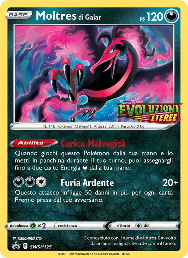 Moltres di Galar – SPSC Promo SWSH125