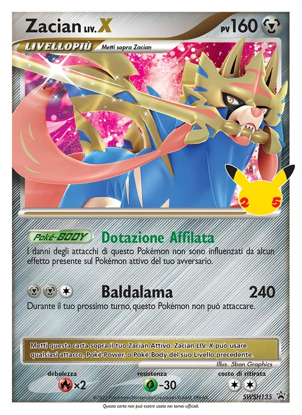 Zacian – SPSC Promo SWSH135