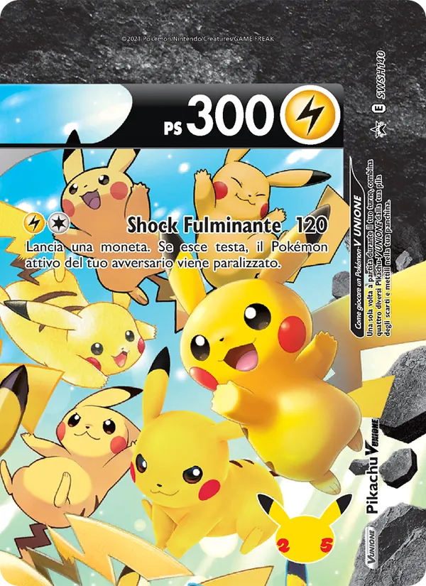 Pikachu V UNIONE – SPSC Promo SWSH140