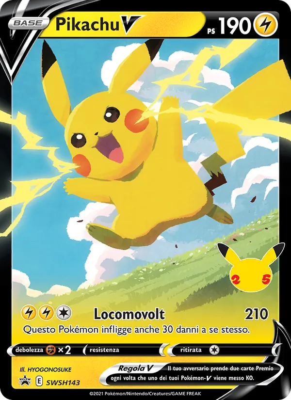 Pikachu V – SPSC Promo SWSH143