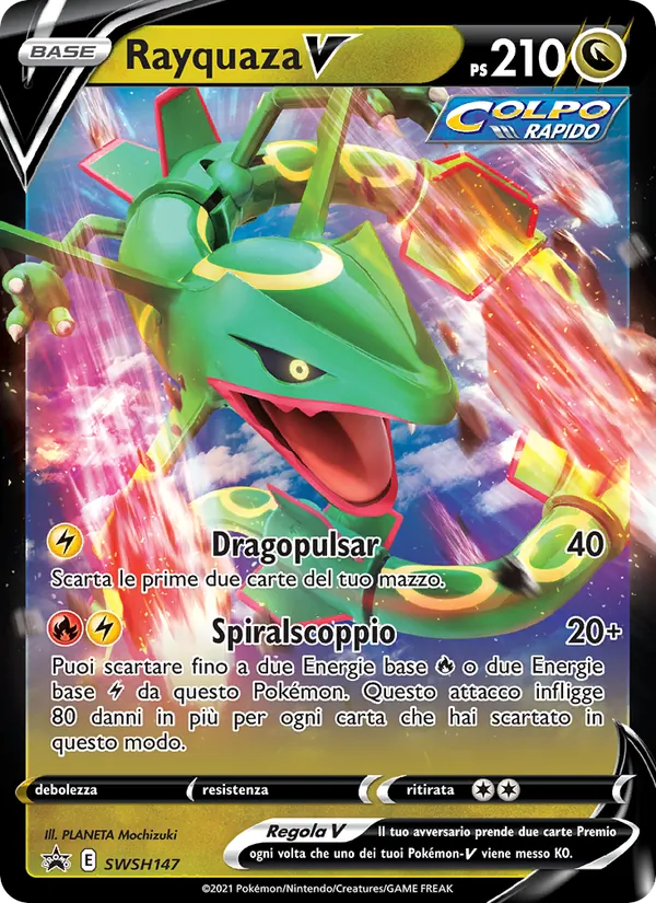 Rayquaza V – SPSC Promo SWSH147