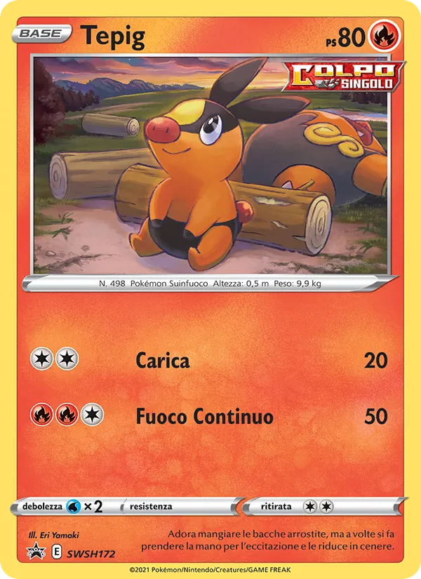 Tepig – SPSC Promo SWSH172