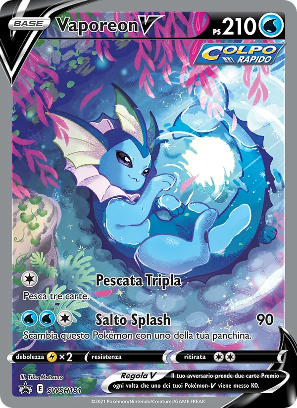 Vaporeon V – SPSC Promo SWSH181