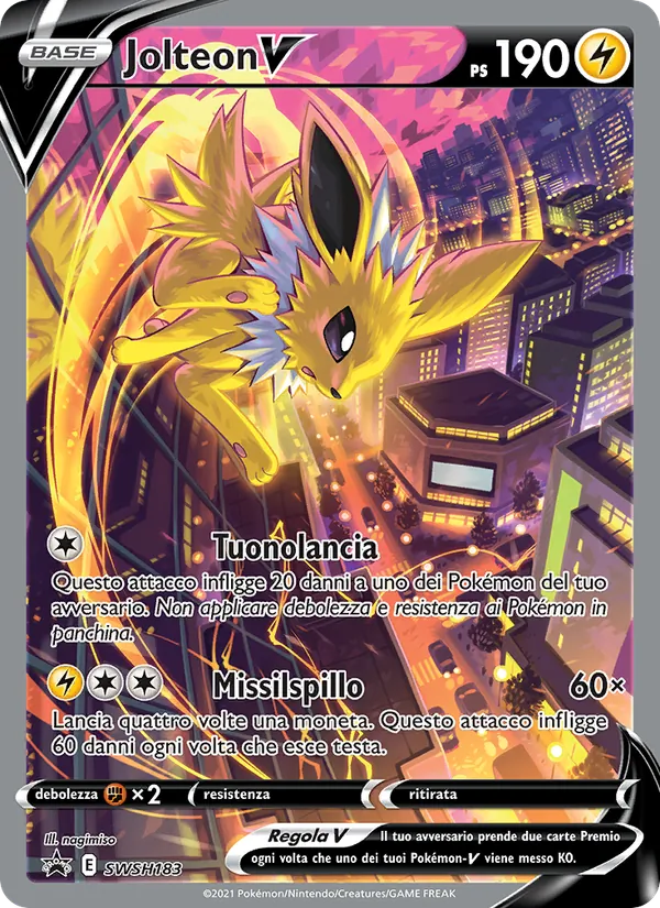 Jolteon V – SPSC Promo SWSH183