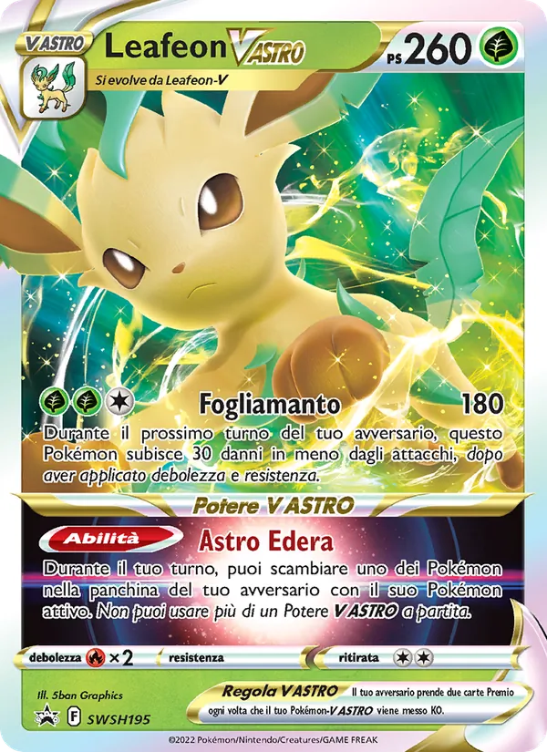 Leafeon V ASTRO – SPSC Promo SWSH195