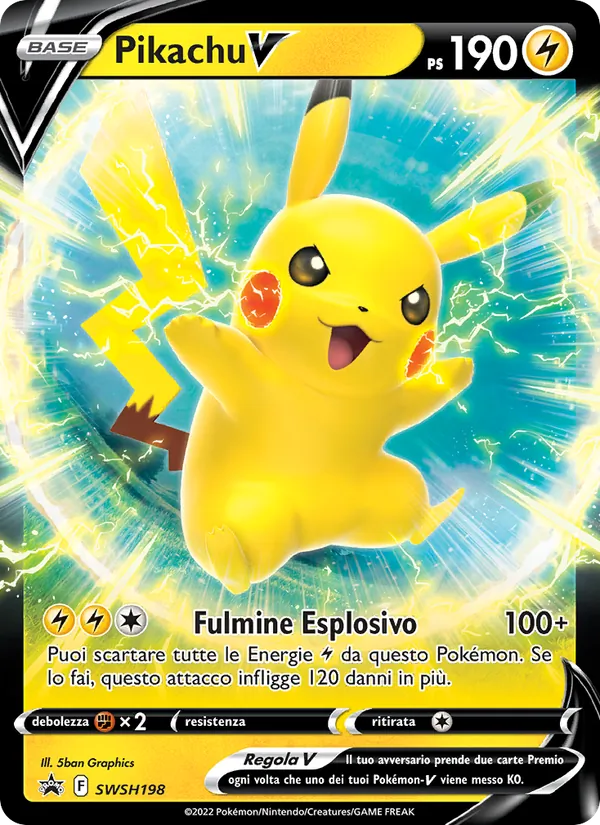 Pikachu V – SPSC Promo SWSH198