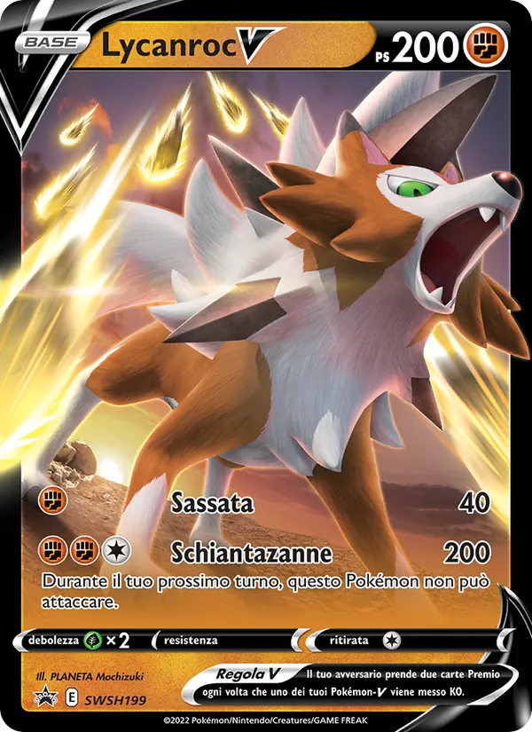 Lycanroc V – SPSC Promo SWSH199