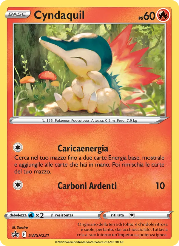 Cyndaquil – SPSC Promo SWSH221