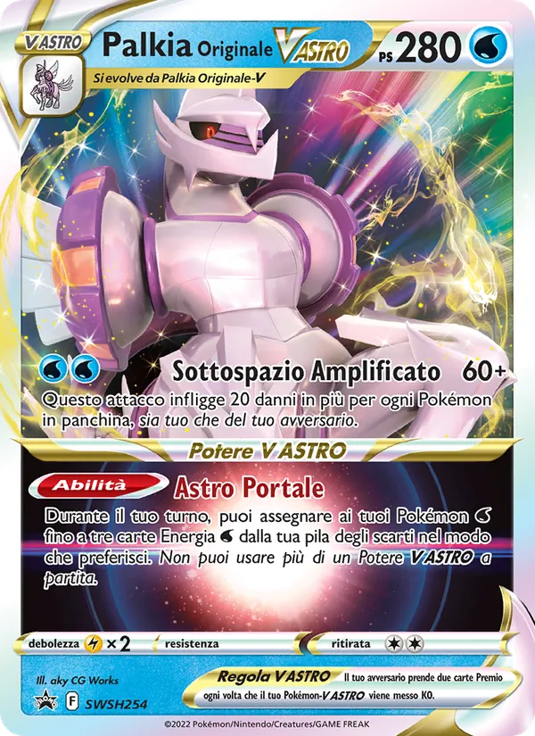 Palkia Originale V ASTRO – SPSC Promo SWSH254