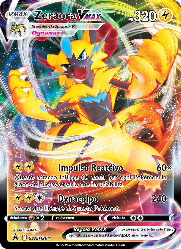 Zeraora VMAX – SPSC Promo SWSH264
