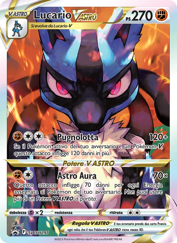 Lucario V ASTRO – SPSC Promo SWSH291