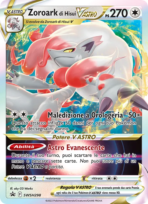 Zoroark di Hisui V ASTRO – SPSC Promo SWSH298