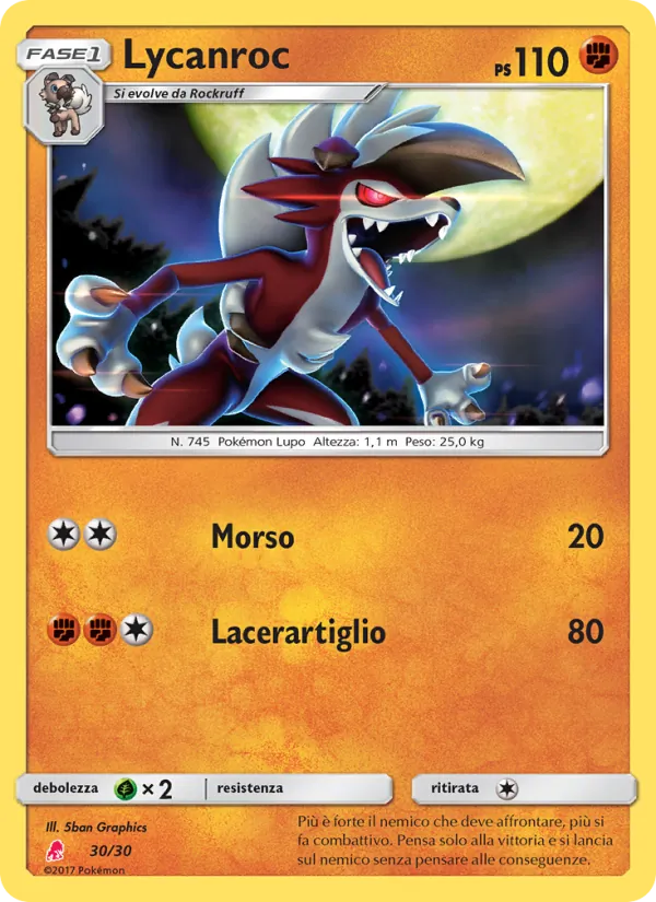 Lycanroc – Sole e Luna trainer Kit (Lycanroc) 30