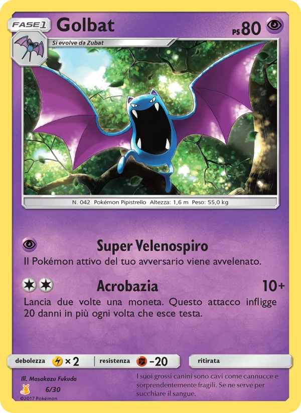 Golbat – Sole e Luna trainer Kit (Alolan Raichu) 6