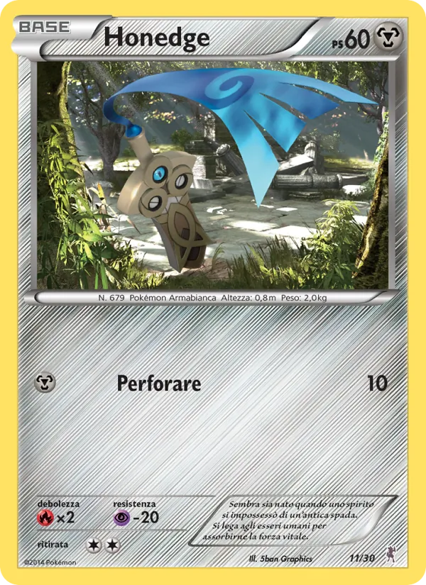Honedge – XY trainer Kit (Bisharp) 11