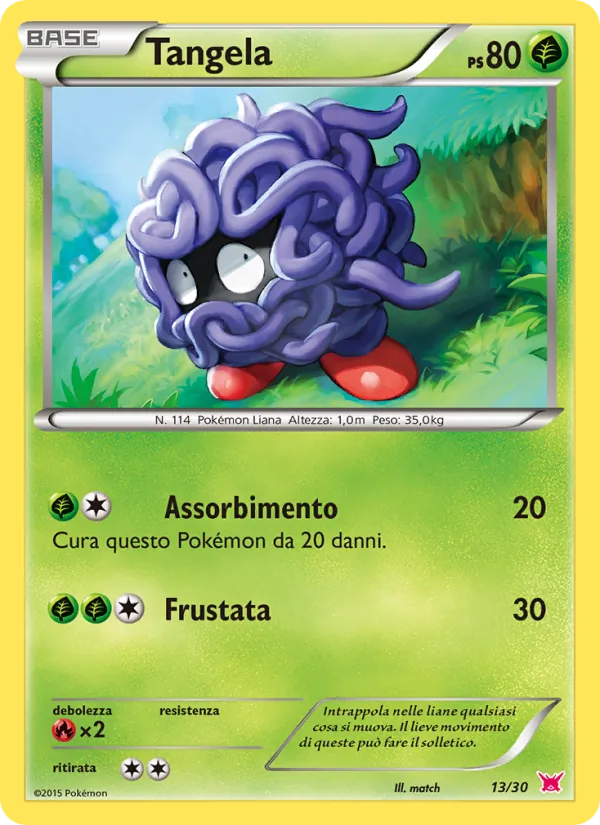 Tangela – XY trainer Kit (Latias) 13