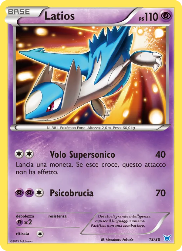 Latios – XY trainer Kit (Latios) 13