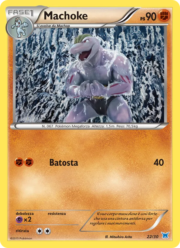 Machoke – XY trainer Kit (Latios) 22