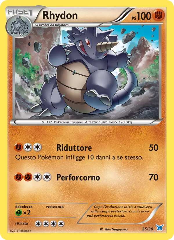 Rhydon – XY trainer Kit (Latios) 25