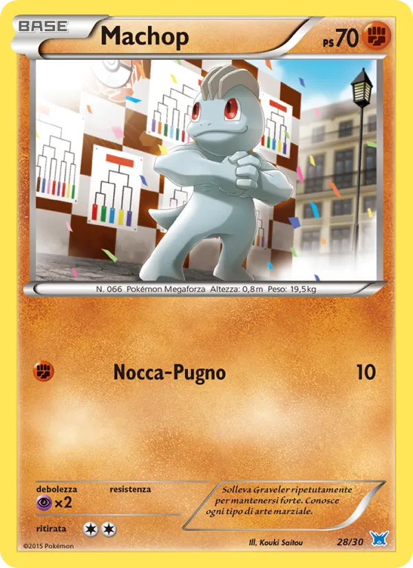 Machop – XY trainer Kit (Latios) 28