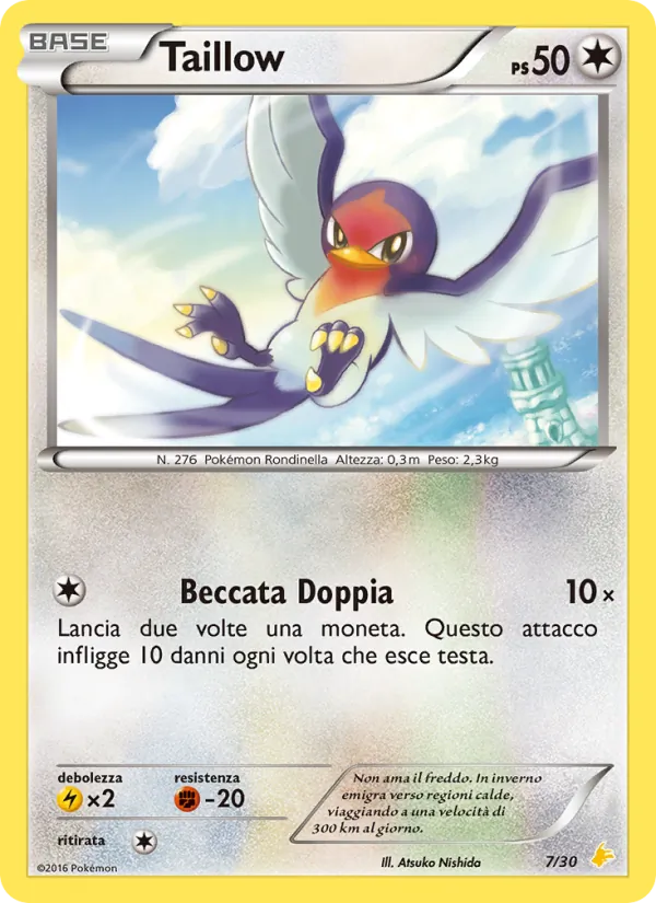 Taillow – XY trainer Kit (Pikachu Libre) 7