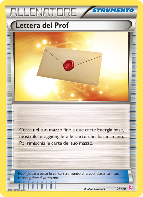 Lettera del Prof – XY trainer Kit (Sylveon) 28