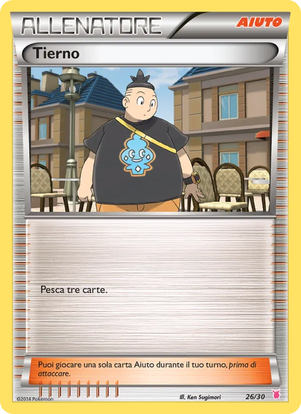 Tierno – XY trainer Kit (Wigglytuff) 26