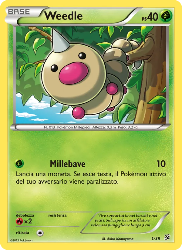 Weedle – Benvenuti a Kalos 1