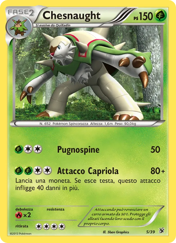 Chesnaught – Benvenuti a Kalos 5