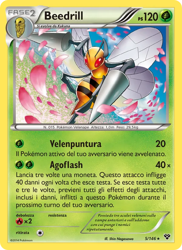 Beedrill – XY 5