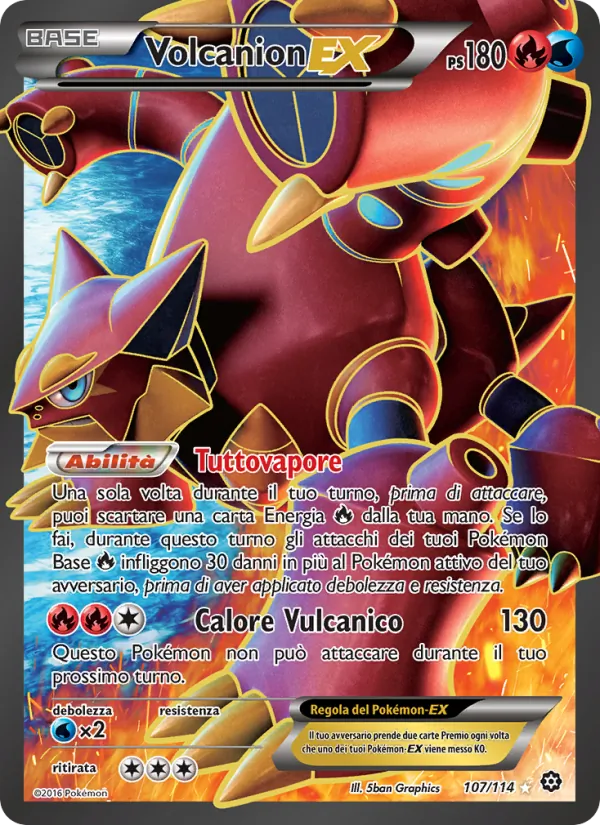 Volcanion EX – Vapori Accesi 107